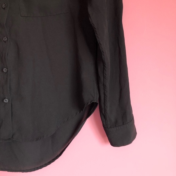Garage Black Button Down Shirt - Picture 3 of 7